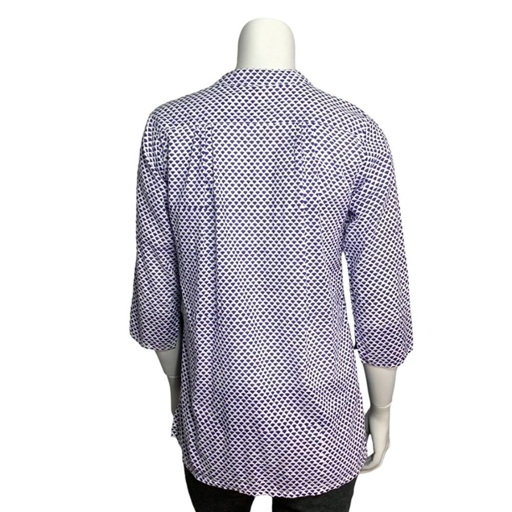 Roberta Roller Rabbit Block Print Top - image 3